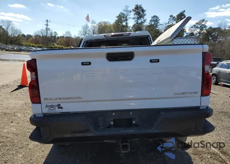 2024 Chevrolet Silverado K2500 Custom из США, поврежденный, VIN 2GC4YME73R1124224